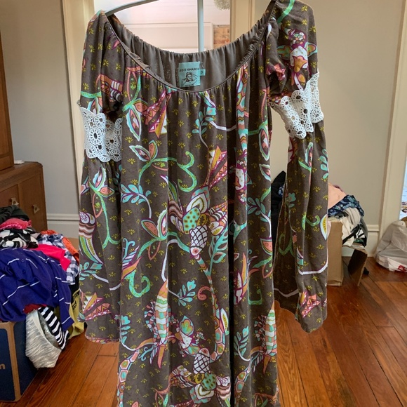 Judith March worn a bunch of‎ times bird peasant dress. - Picture 1 of 4